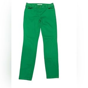 Trina Turk Womens Size 6 Green 5 Pocket Pants
